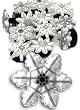Snowflake Jibbitz Shoe Charm, Set of 7 Charms