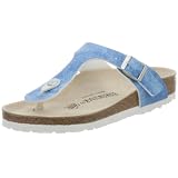 Birkenstock Gizeh Birko-Flor Thong,Blue Wash,40 Regular EU