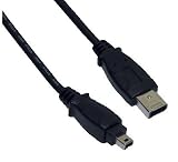 IEEE 1394 FireWire, 4 pin/6 pin - 10ft