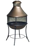 Garden Pleasure Terrassenfeuerstelle, Terrassenofen bronze