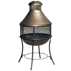 Garden Pleasure Terrassenfeuerstelle, Terrassenofen bronze