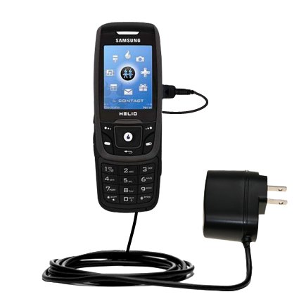 Rapid Wall / AC Charger for the Samsung Helio Drift SPH-503 - Gomadic Brand w/ TipExchange Technology
