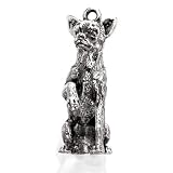 Sterling Silver Chihuahua Charm