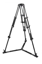 Manfrotto 545GB Two Stage Professional Video Tripod with Floor Level Spreader (Black)