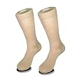 1 Pair of Antonio Ricci Men's BEIGE Color COTTON Dress SOCKS NEW