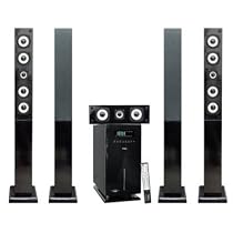 5.1 Channel Home Theater System for HDTV, Ipod, Xbox, PS3, Xbox, Gamecube and WII With Wireless 2.4Ghz Rear Speakers