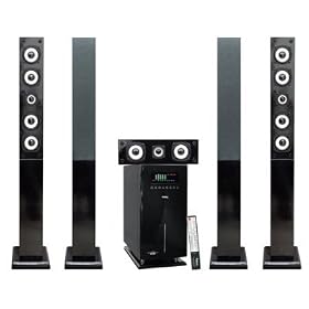 5.1 Channel Home Theater System for HDTV, Ipod, Xbox, PS3, Xbox, Gamecube and WII With...