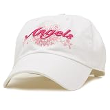 Los Angeles Angels of Anaheim Women's Florist White Adjustable Cap