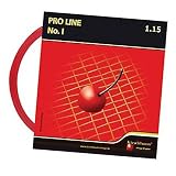 Kirschbaum Pro Line I 17g Tennis String (Red) - 1 set