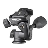 Produkt-Bild: Cullmann CROSS CW25 Aluminium 3-Wege-Kopf inkl. Schnellkupplungseinheit (419g, 6kg Tragekraft, 8,5cm H&ouml;he)