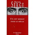S'il est minuit dans le si�cle