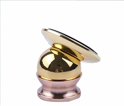 SmartVR Cool Magnetic Car Stand Holder 360 Degree Turning Alloy Bracket Phone Holder