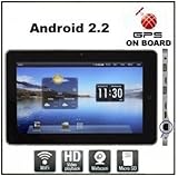 Blue Nova Android GPS Tablet 10 Inch Hdmi Webcam Wifi