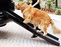 Dog Ramp -Telescope 72 - Universal - Black ~ Triple Telescoping 72" Dog Ramp