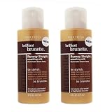 2-PACK John Frieda Brilliant Brunette Runway Straight Smooth Milk 6 oz.
