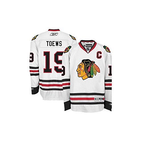 Jonathan Toews Chicago Blackhawks White Reebok Premier Jersey