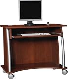 Compact Mobile Cherry Computer Desk