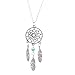 Usstore Women Lady Fashion Retro Dream Catcher Necklaces Pendant Sweater Chain