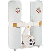 SHOP FOX W1687 3-Horsepower 2,800 CFM Dust Collector
