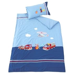Kas Kids Hero's - Housse de couette 140cm X 200cm & 1 X taie d'oreiller - 100% Coton   (Import Grande Bretagne)