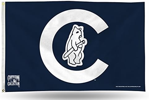 Chicago Cubs 1914 Cooperstown Authentic 3x5 Indoor/Outdoor Flag Banner MLB Hologram