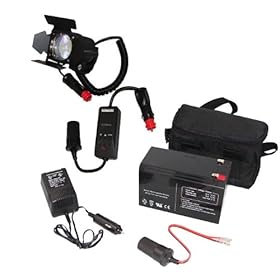Lumiere L.A. 100W 3200K Tungsten Halogen Video Light Kit with Dimmer