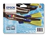Epson PicturePack Inkjet Cartridge Photo and Paper 150pp [for PictureMate 240 280] Ref C13T58464010