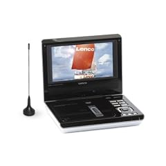 Lenco DVP-741 DVD-Player (18 cm (7 Zoll) Display) DVB-T, USB 2.0)