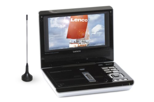Lenco DVP-741 DVD-Player (18 cm (7 Zoll) Display) DVB-T, USB 2.0)