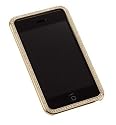 Gilty Couture - 14k Gold Plated Jewelry Bezel For iPhone - Clear Stones