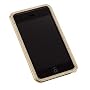 Gilty Couture 14k Gold-Plated Bezel Faceplate with Clear Swarovski Crystals for iPhone 1G