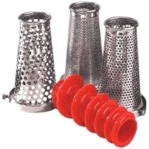 Weston 07-0858 ROMA Sauce Maker & Food Strainer (4 pc. Accs Kit)