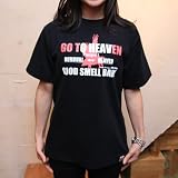 御天 ラ部Ｔシャツ【GO TO HEAVEN】　黒 青木健