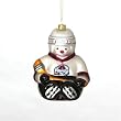 Colorado Avalanche NHL Glass Snowman Ornament (5.5")