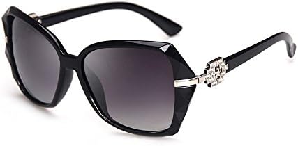 Fashion polarized sunglasses female big frame sunglasses retro glasses driving mirror tide