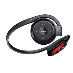 Nokia BH-503 schwarz/rot Bluetooth Headset mit LadegerÃ¤t AC-5E