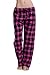CYZ Women's 100% Cotton Flannel Plaid Pajama/Lounge Pants