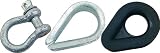 (Price/Each)SeaDog SCREW-PIN SHACKLE, 3/8 147810 (Image for Reference)