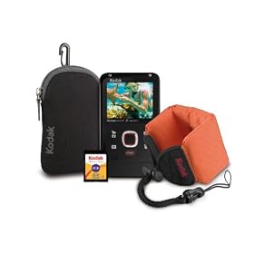 Kodak PlayFull Waterproof Video Camera (Black Bundle): Camera &amp; Photo