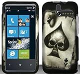 Spade Skull Hard Snap On Case Cover Faceplate Protector for HTC Arrive Spri ....