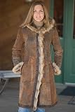 Women's Antique Lamb Stoller with Finn Hood