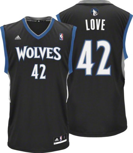 Adidas Minnesota Timberwolves Kevin Love Revolution 30 Replica Alternate Jersey