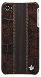Trexta 15677 Wood & Leather Series Snap-On Case for iPhone 4 - 1 Pack - Ret ....