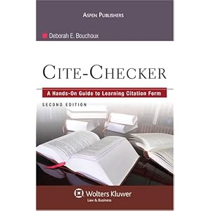 Cite-Checker: A Hands-On Guide to Learning Citation Form, Second Edition by Deborah E. Bouchoux