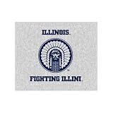 Illinois Fighting Illini NCAA Property of Collection Blanket/Throw (58x48)