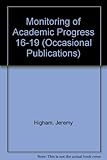 The monitoring of academic progress 16-19