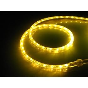 18Ft Rope Lights; Warm White LED Rope Light Kit; 1.0LED Spacing; Christmas Lighting;... by ORANGE TREE TRADE