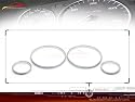 BMW E38 E39 X5 Chrome Cluster Dashboard Gauge Rings