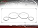 BMW E38 E39 X5 Chrome Cluster Dashboard Gauge Rings