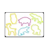 41gyxBHbYPL. SL160  Zany Bandz 24Pack Animal Crackerz